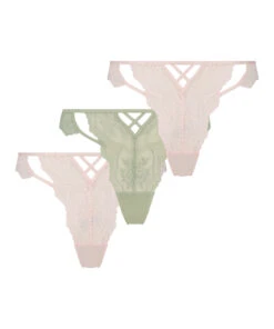 Lot De 3 Strings Yarika - Rose 8 Lot De 3 Strings Yarika - Rose -Sous-vêtement Soldes 2024 202209 5