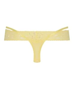 String En V Taille Très Basse Elliena - Jaune -Sous-vêtement Soldes 2024 202242 6