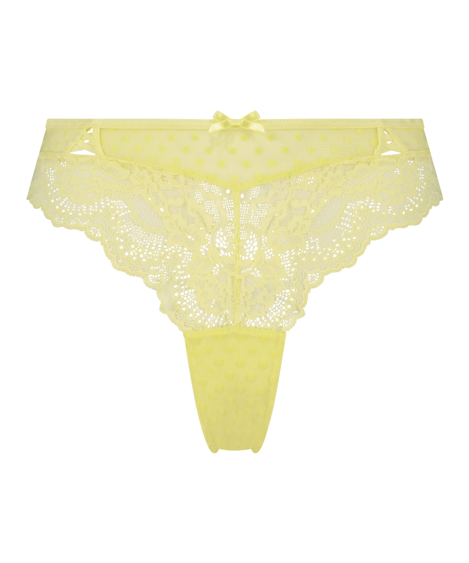 Slip Brésilien Tonia - Jaune 4 Slip Brésilien Tonia - Jaune – Image 4