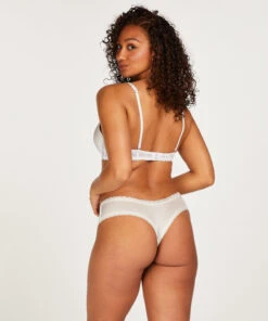 Slip Brésilien Vixen - Blanc -Sous-vêtement Soldes 2024 202252 4