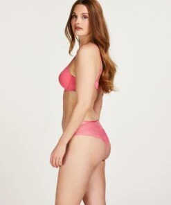 Slip Brésilien Anna - Rose -Sous-vêtement Soldes 2024 202254 4