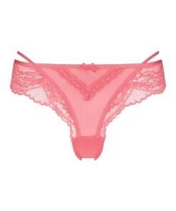 Slip Brésilien Anna - Rose -Sous-vêtement Soldes 2024 202254 5