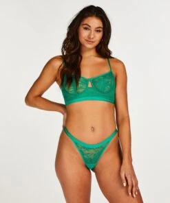 String Taille Haute Fire - Vert