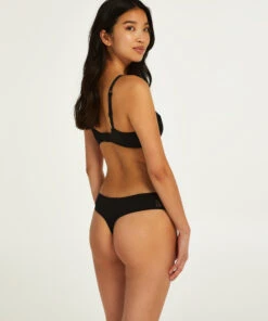 Boxer String Sophie - Noir -Sous-vêtement Soldes 2024 202309 4
