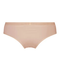 Slip Brésilien En Maille - Beige -Sous-vêtement Soldes 2024 202313 6