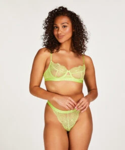 Soutien-gorge à Armatures Non-préformé Honey - Vert -Sous-vêtement Soldes 2024 202490 3