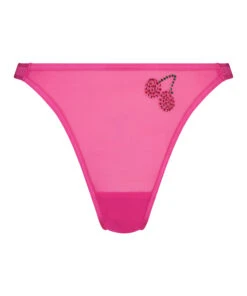 String échancré Cherry - Rose 8 String échancré Cherry - Rose -Sous-vêtement Soldes 2024 202503 5