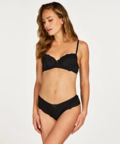 Slip Brésilien Marine - Noir