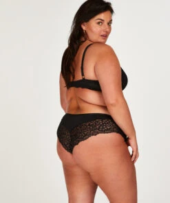 Slip Brésilien Marine - Noir -Sous-vêtement Soldes 2024 202513 13