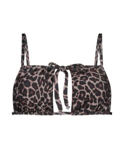 Haut De Bikini Bandeau Leopard Columbia - Marron -Sous-vêtement Soldes 2024 202951 5
