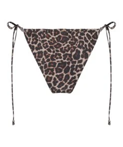 Slip Brésilien Léopard Jambes Hautes Columbia - Marron -Sous-vêtement Soldes 2024 202952 6