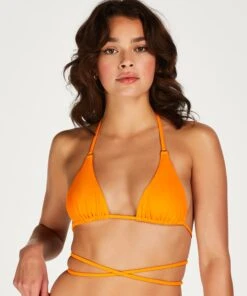 Haut De Bikini Triangle Doha - Orange