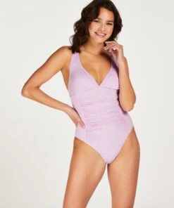 Maillot De Bain Modelant Seia - Violet