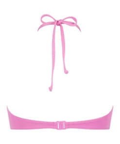 Haut De Bikini Bandeau Préformé Scallop - Rose -Sous-vêtement Soldes 2024 203020 6