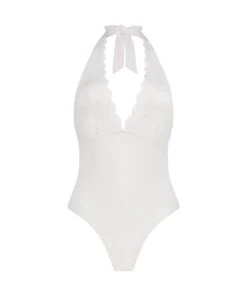 Maillot De Bain Scallop - Blanc 8 Maillot De Bain Scallop - Blanc -Sous-vêtement Soldes 2024 203023 5