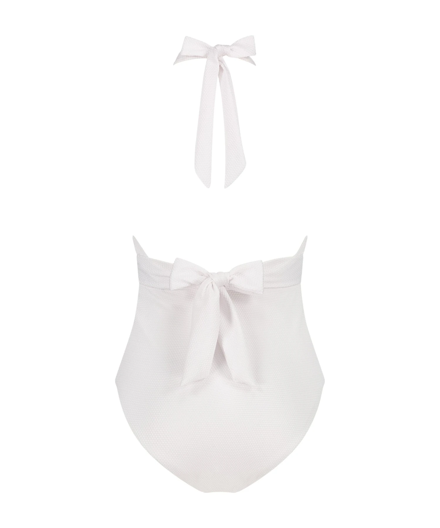 Maillot De Bain Scallop - Blanc 5 Maillot De Bain Scallop - Blanc – Image 5