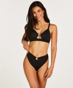 Bikin Crop Top Eleyna - Noir -Sous-vêtement Soldes 2024 203031 3