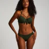 Bas De Bikini Scallop - Vert