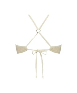 Crochet Bikini Push-up Lurex Top - Blanc -Sous-vêtement Soldes 2024 203055 6