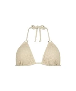 Triangle Crochet Lurex - Blanc -Sous-vêtement Soldes 2024 203057 5