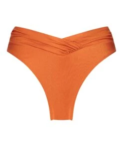 Slip Brésilien Taille Haute Desert - Orange -Sous-vêtement Soldes 2024 203065 5