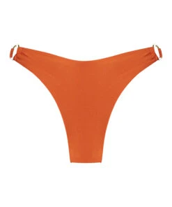 Bas De Bikini Jambes Hautes Desert - Orange -Sous-vêtement Soldes 2024 203067 5