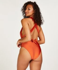 Maillot De Bain Desert - Orange -Sous-vêtement Soldes 2024 203068 4