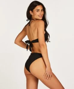 Bas De Bikini Coquin Taille Haute Nero Rib - Noir 7 Bas De Bikini Coquin Taille Haute Nero Rib - Noir -Sous-vêtement Soldes 2024 203074 4