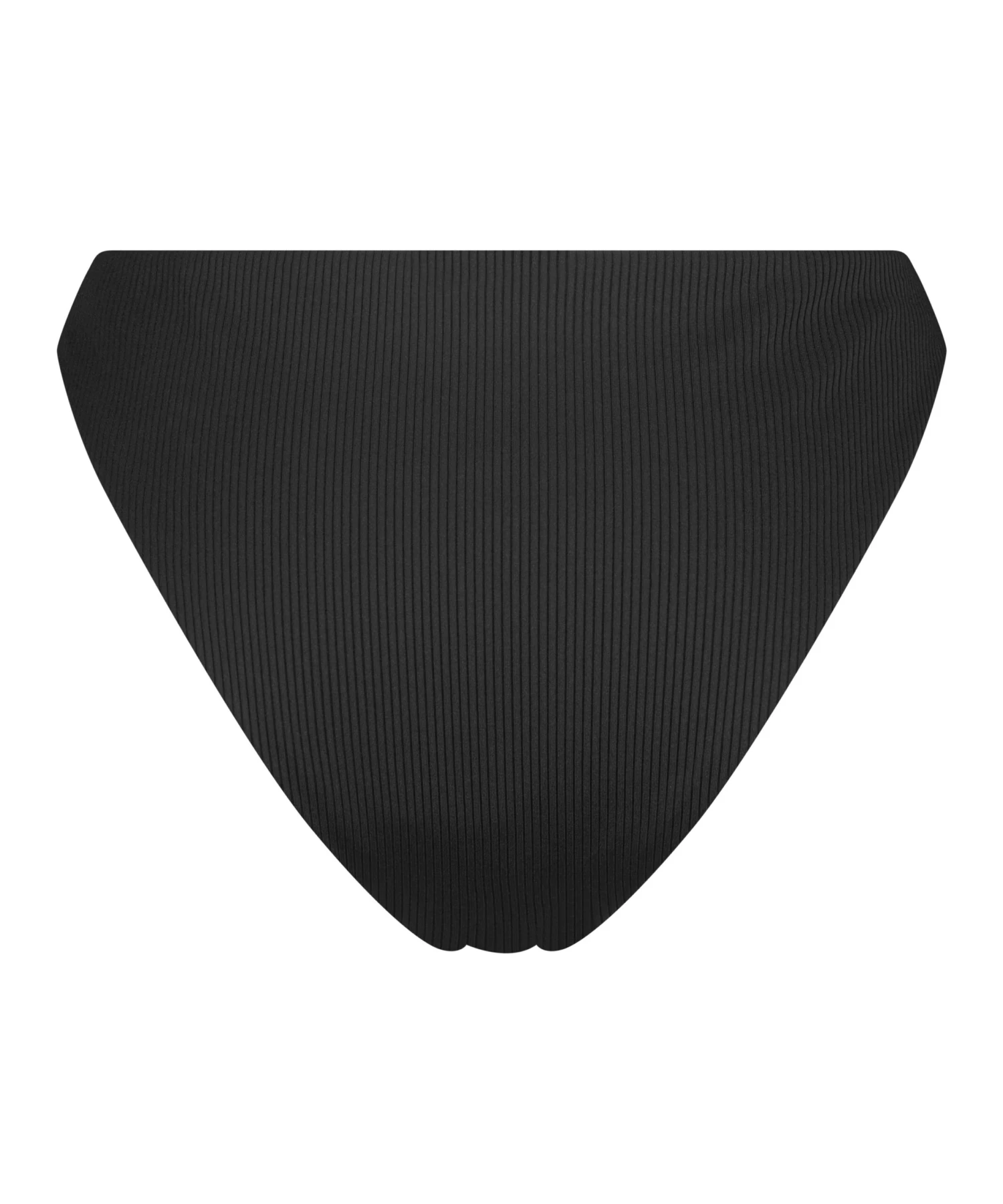 Bas De Bikini Coquin Taille Haute Nero Rib - Noir 5 Bas De Bikini Coquin Taille Haute Nero Rib - Noir – Image 5