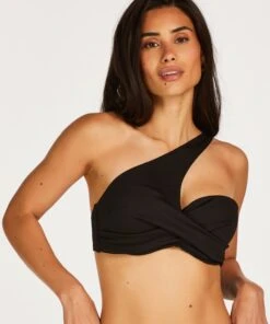 Haut De Bikini à Armatures à Effet Push-up Préformé Nero Rib - Noir