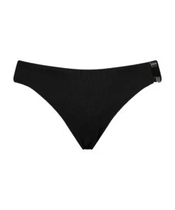 Bas De Bikini Nero Rib - Noir -Sous-vêtement Soldes 2024 203077 5
