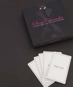 Jeu De Charades Sexy - Noir -Sous-vêtement Soldes 2024 203078 6