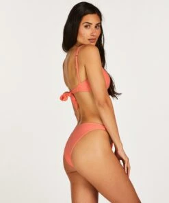 Bas De Bikini échancré Peachy - Orange -Sous-vêtement Soldes 2024 203083 4