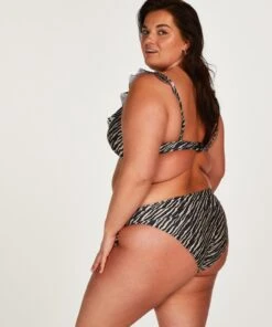 Haut De Bikini Préformé à Armatures Zebra - Marron -Sous-vêtement Soldes 2024 203092 13