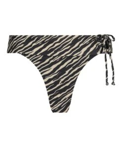 Bas De Bikini Zebra - Marron -Sous-vêtement Soldes 2024 203094 5