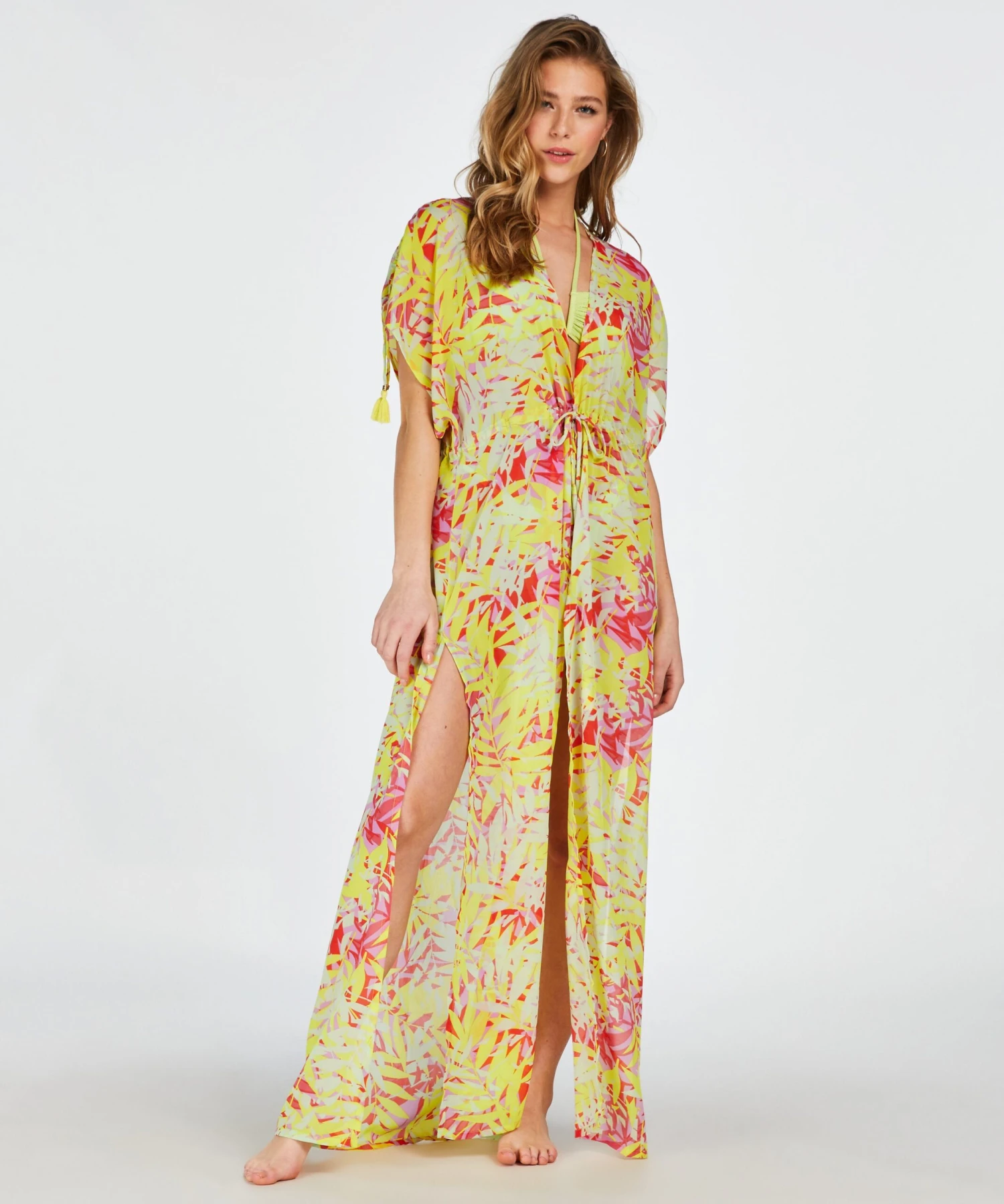 Sheer Kimono - Vert 1 Sheer Kimono - Vert