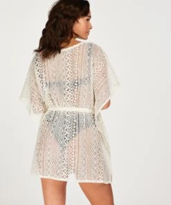 Beach Dress - Blanc -Sous-vêtement Soldes 2024 203347 4