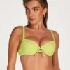 Haut De Bikini Préformé à Armatures En Lurex Fiji - Vert