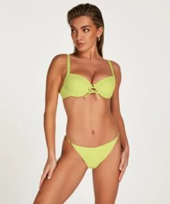 Haut De Bikini Préformé à Armatures En Lurex Fiji - Vert -Sous-vêtement Soldes 2024 203356 3