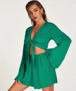 Short De Plage - Vert