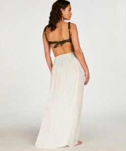 Jupe De Plage - Blanc -Sous-vêtement Soldes 2024 203375 4