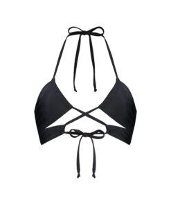 Haut De Bikini Crop Top Juicy - Noir -Sous-vêtement Soldes 2024 203385 5