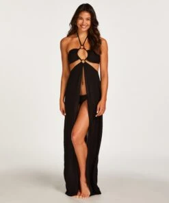 Caftan Ouvert - Noir