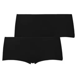 Lot De 2 Boxer Kim Cotton - Noir -Sous-vêtement Soldes 2024 97284 5