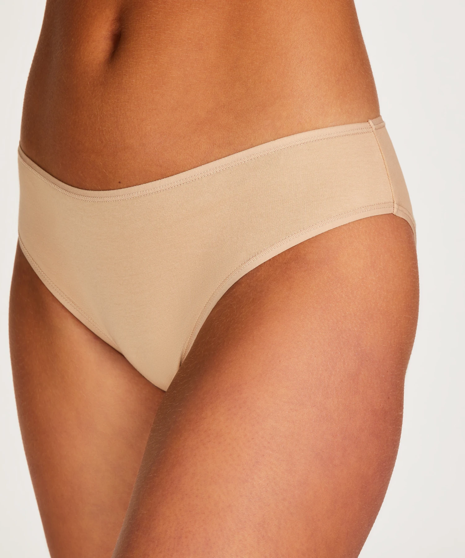 Lot De 2 Slip Kim Cotton - Beige 2 Lot De 2 Slip Kim Cotton - Beige – Image 2