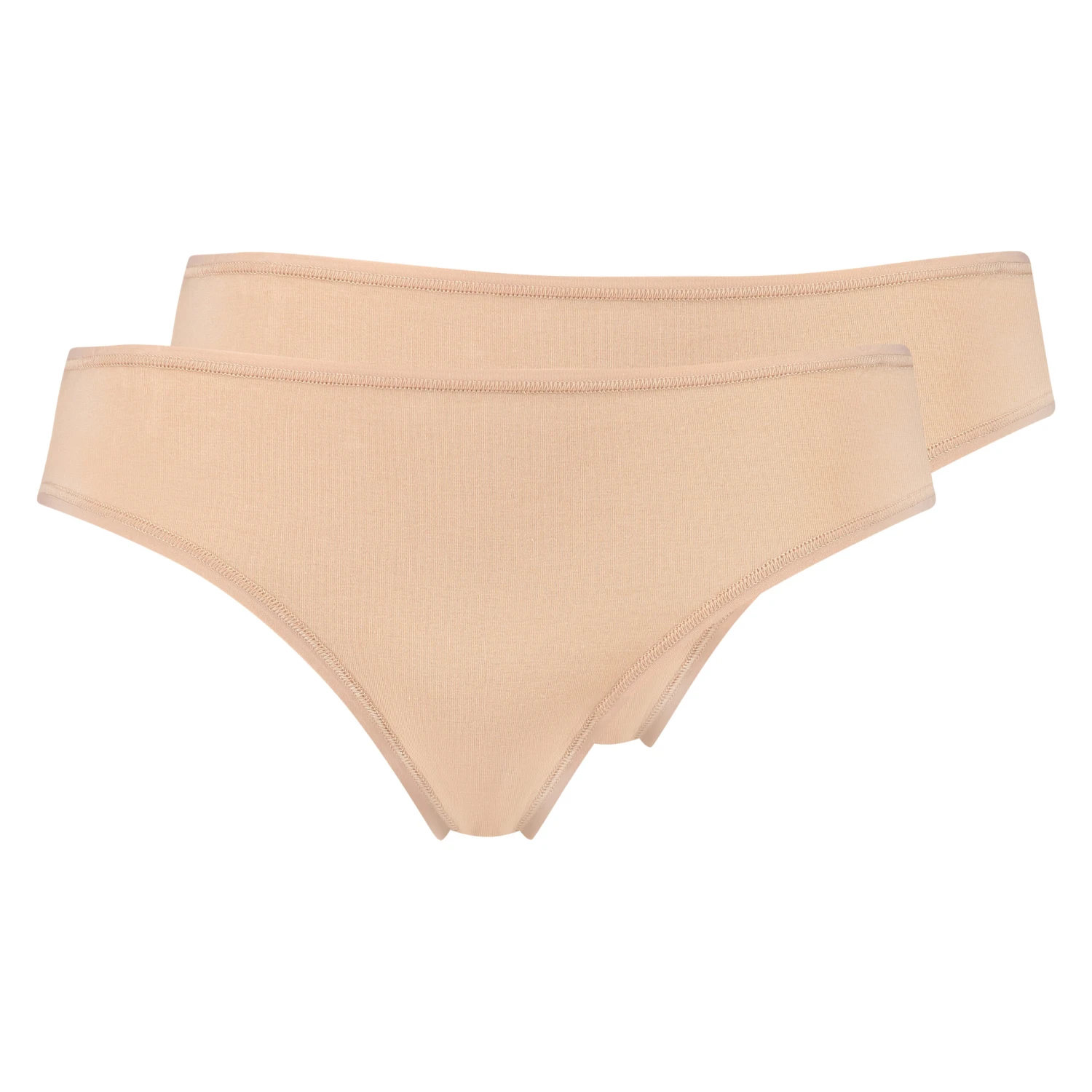 Lot De 2 Slip Kim Cotton - Beige 4 Lot De 2 Slip Kim Cotton - Beige – Image 4